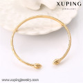 51575 Xuping neue Design Großhandel 18 Karat Gold Farbe Baby Armreifen